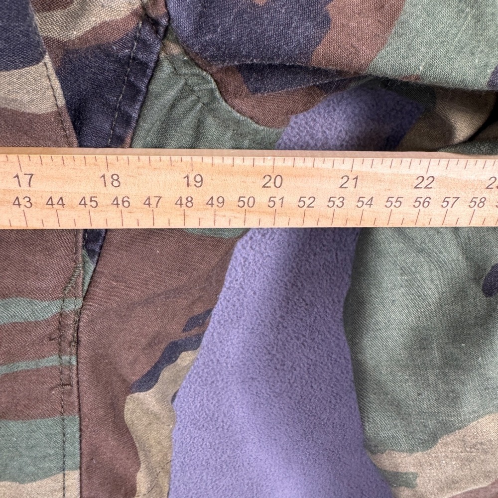 Alpha Industries M65 Field Jacket Woodland Camo Mens Small Military Coat Regular - Picture 8 of 10